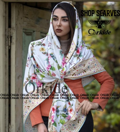 عکس روسری نخ ابریشم
