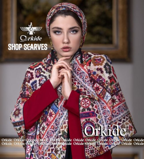 عکس روسری نخ ابریشم