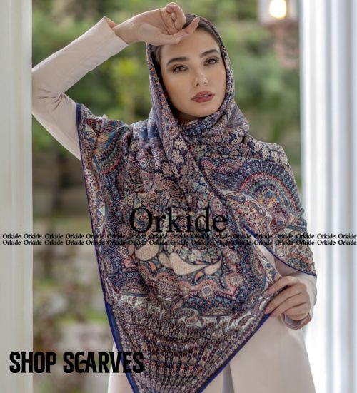 عکس روسری نخ ابریشم