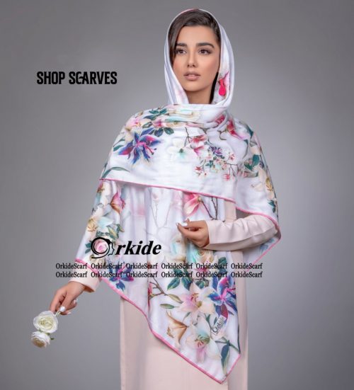 عکس روسری نخ ابریشم