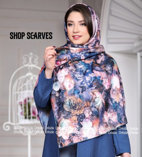 عکس روسری نخ ابریشم