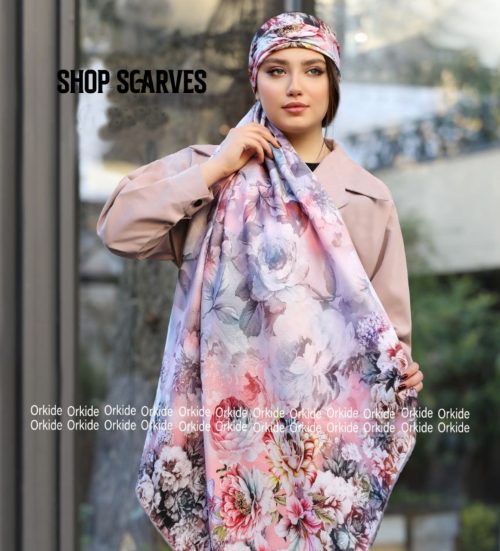 عکس روسری نخ ابریشم