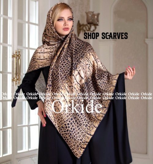 عکس روسری نخ ابریشم
