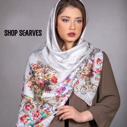 عکس روسری نخ ابریشم